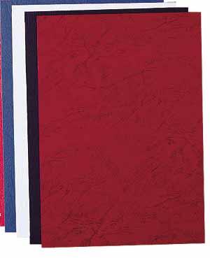 Dark Red A4 Delta Covers (100Pk)