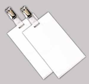 Business Card Pouches With Slot & Strap (25Pk)