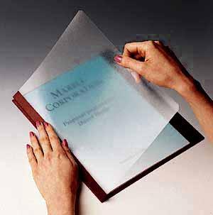 Self Bind Folder Claret