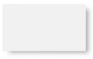 White Proedge Business Cards (Square Edges)