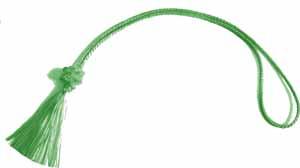 Decorative Tassels - Green