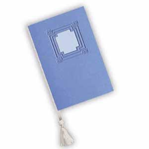 Invitation Cover Ocean Blue