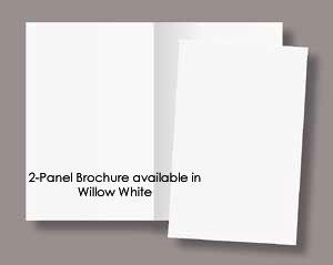 Willow White 2-Panel Brochure