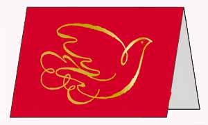 Red/Gold Dove