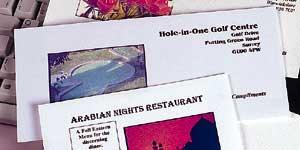 Classic Textured White Inkjet Compliment Slips