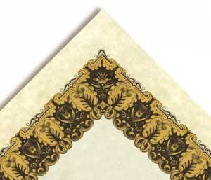 Gold / Black Certificate