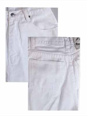 White Jeans Theme Paper