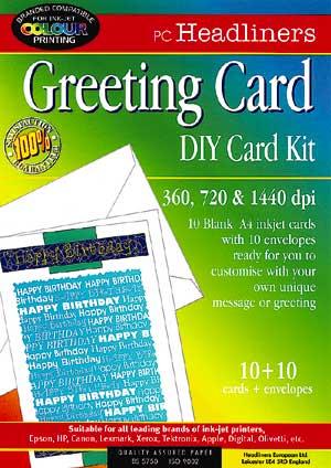 Greeting Card - Diy Card Kit