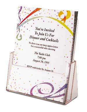 Acrylic Literature Holder