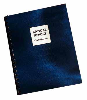 Corporate Marine Blue Presentation Cover