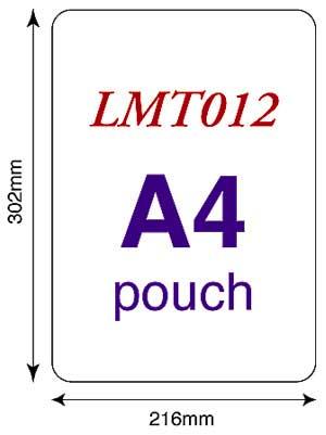 250 Micron Pouches - (Pack Of 25 - Oversize A4)