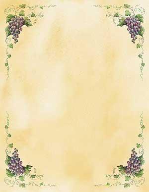 Grapevine Theme Paper (Q-Pak)