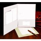 Willow White Presentation Folder