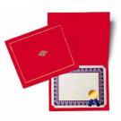 Red Certificate Jacket (A4)
