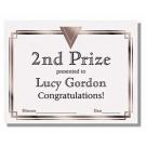 Triumph Silver Foil Certificate Border