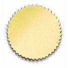 Certificate Seal Plain Gold