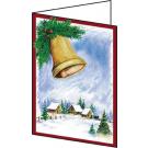 Winter Bell Glossy Christmas Cards (A6)