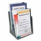 2 Pocket Acrylic A5 Literature Holder