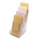 4 Pocket Acrylic Brochure Holder