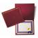 Claret Certificate Jacket (A4)
