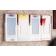 Acrylic 4-Pocket Wall Mount Holder