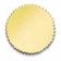 Certificate Seal Plain Gold